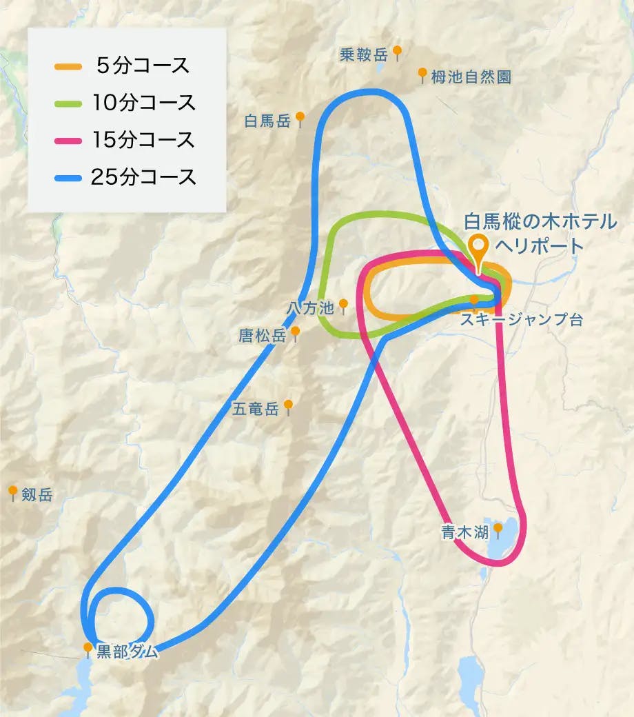 白馬フライトコース