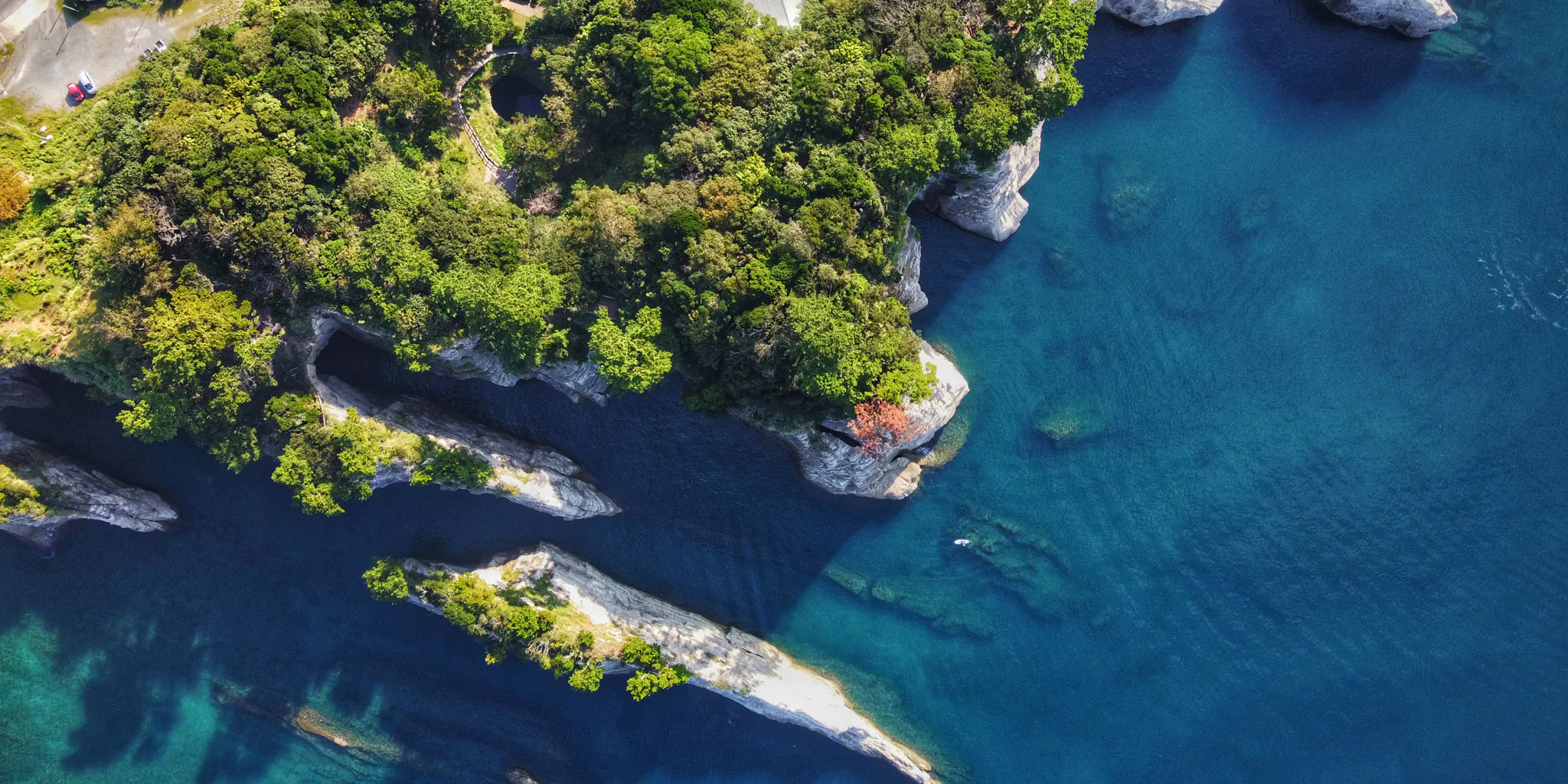 Nishi-Izu inlet and sea cave