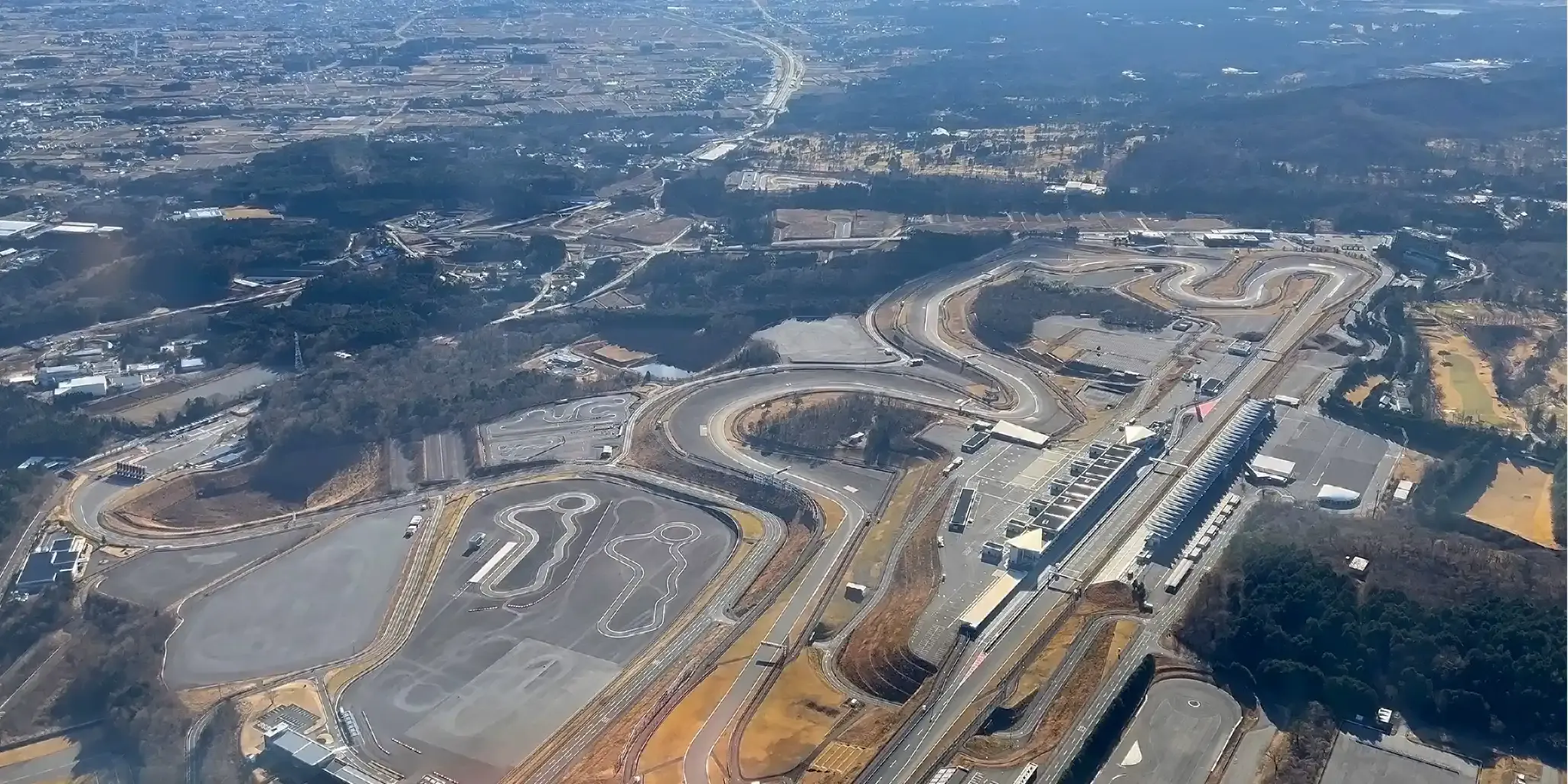 Fuji Speedway seen from the air
