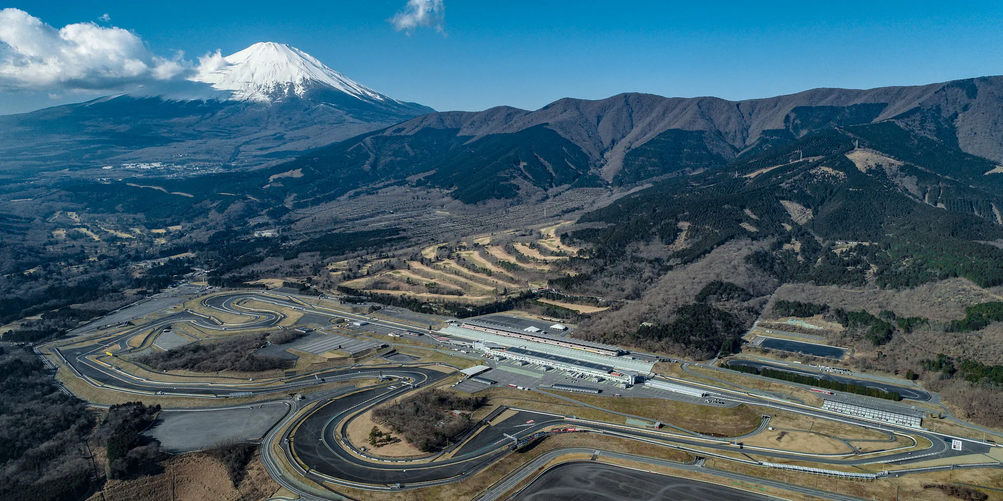 Fuji Speedway and Mt. Fuji