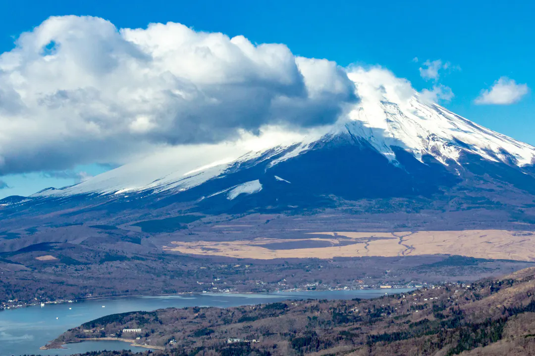 Mt. Fuji and Lake Yamanaka