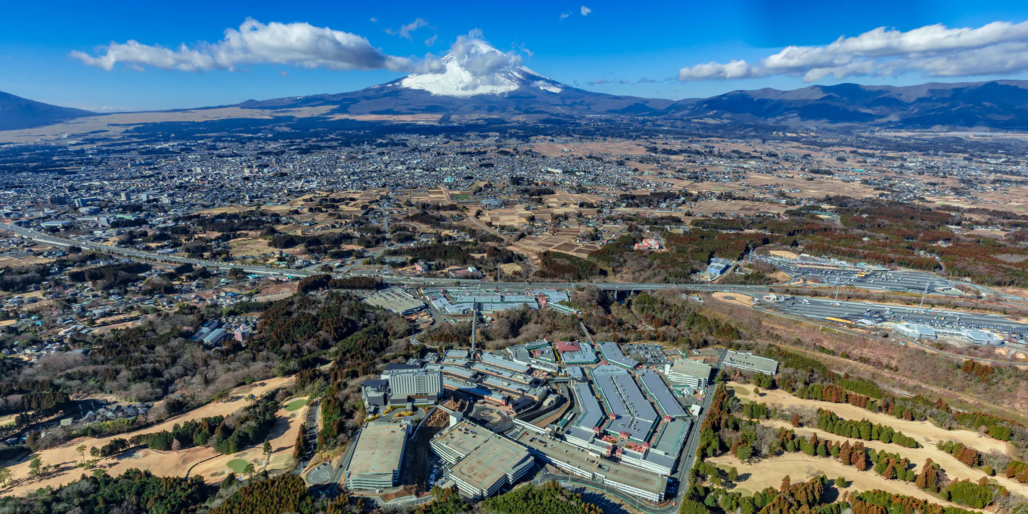 Gotemba outlet mall and Mt. Fuji
