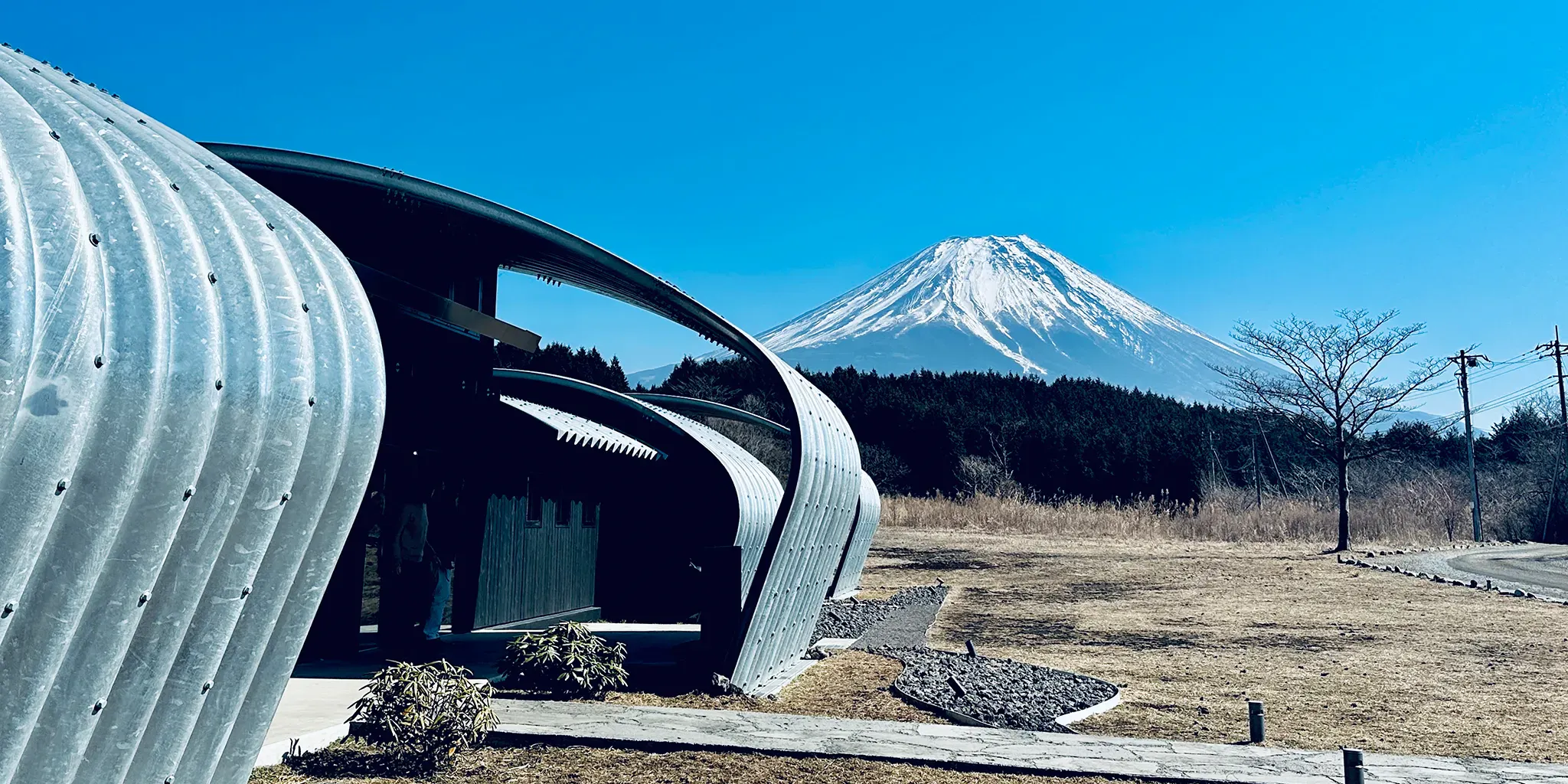 Restaurant and Mt. Fuji