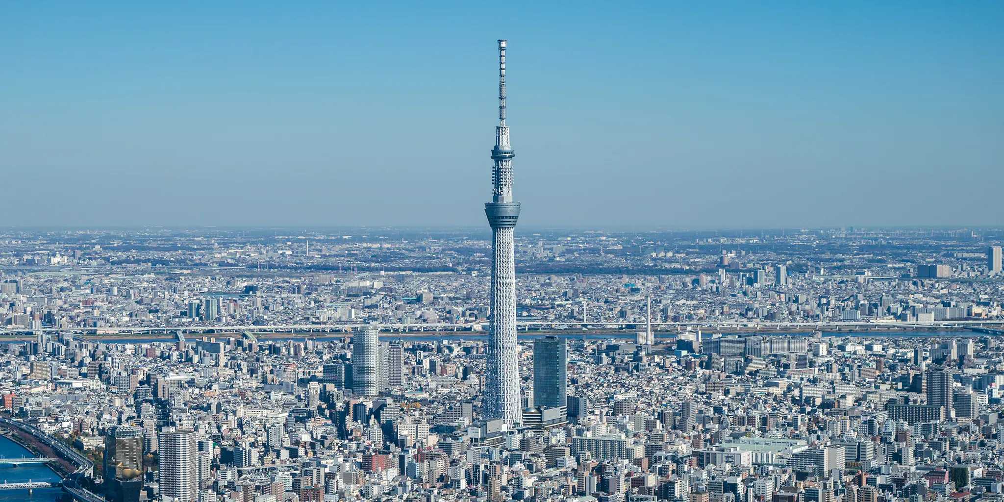 La Tokyo Skytree au loin