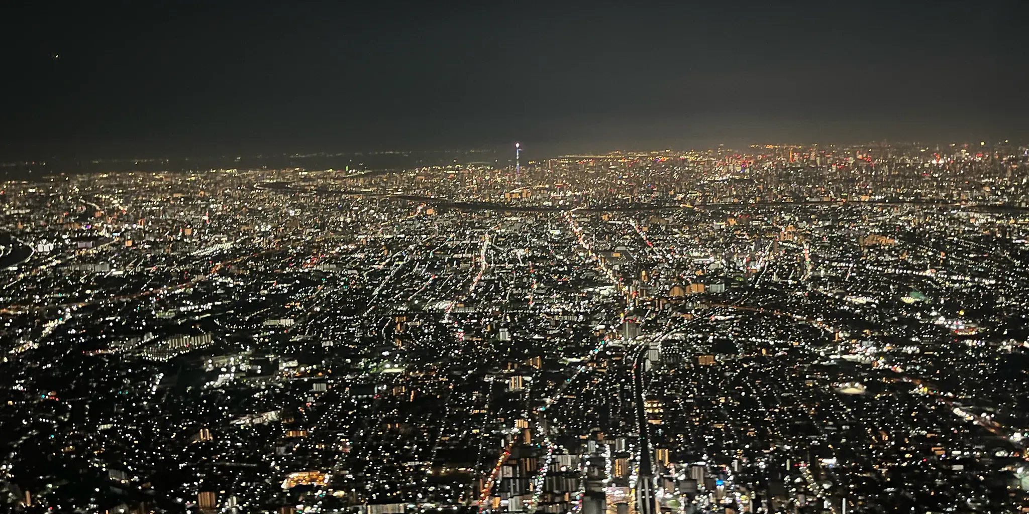 スカイツリーの夜景