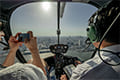 ヘリコプターで東京上空をフライトして見える芝浦